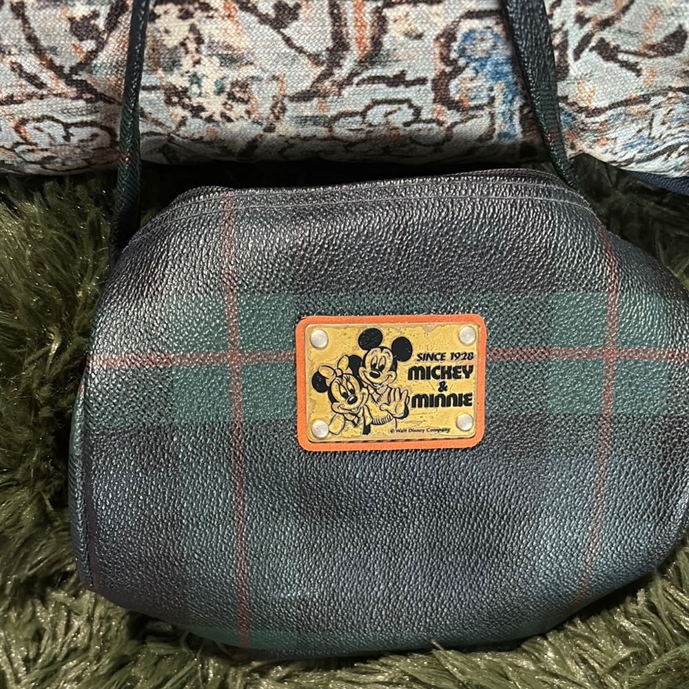 Perfect for Disney Collectors  Black and Green Crossbody Bag